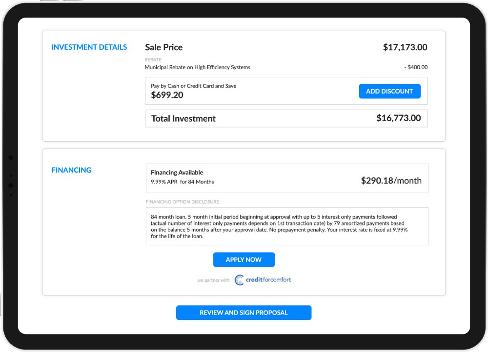 Financing Made Easy