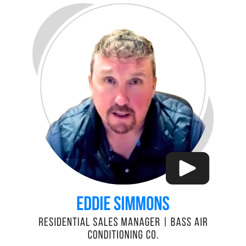 Eddie Simmons, Residential Sales Manager, Bass Air Conditioning Co.