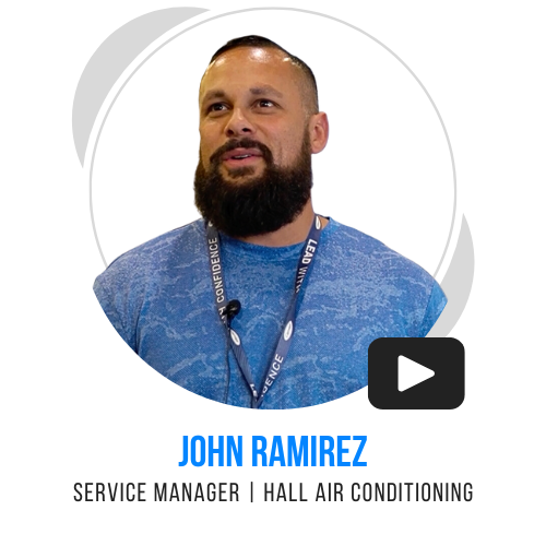 John Ramirez, Service Manager of Hal Air Conditioning