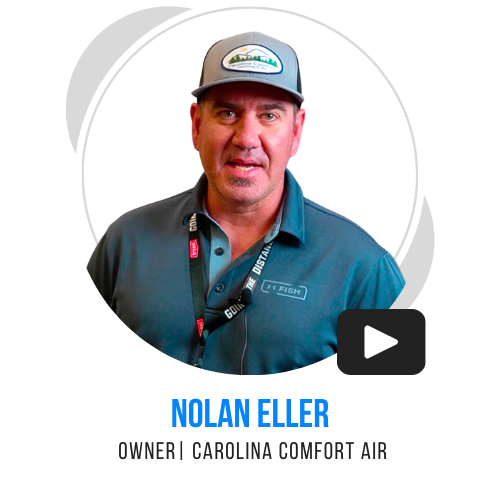 Nolan Eller, Owner, Carolina Comfort Air