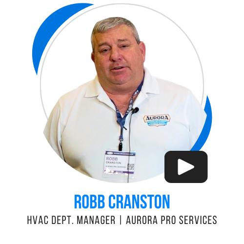 Robb Cranston, HVAC Dept. Manager, Aurora Pro Services