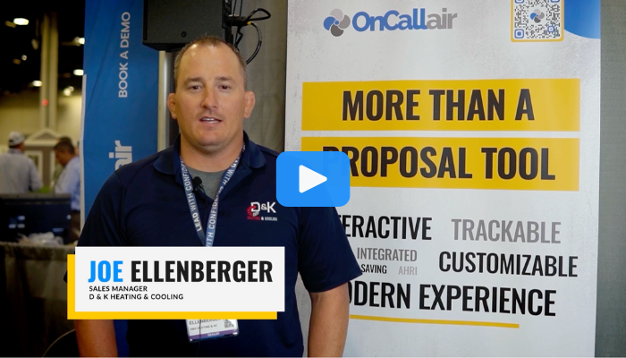Joe Ellenberger, Sales Manager, D & K Heating & Cooling