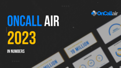 OnCall Air 2023 in Numbers