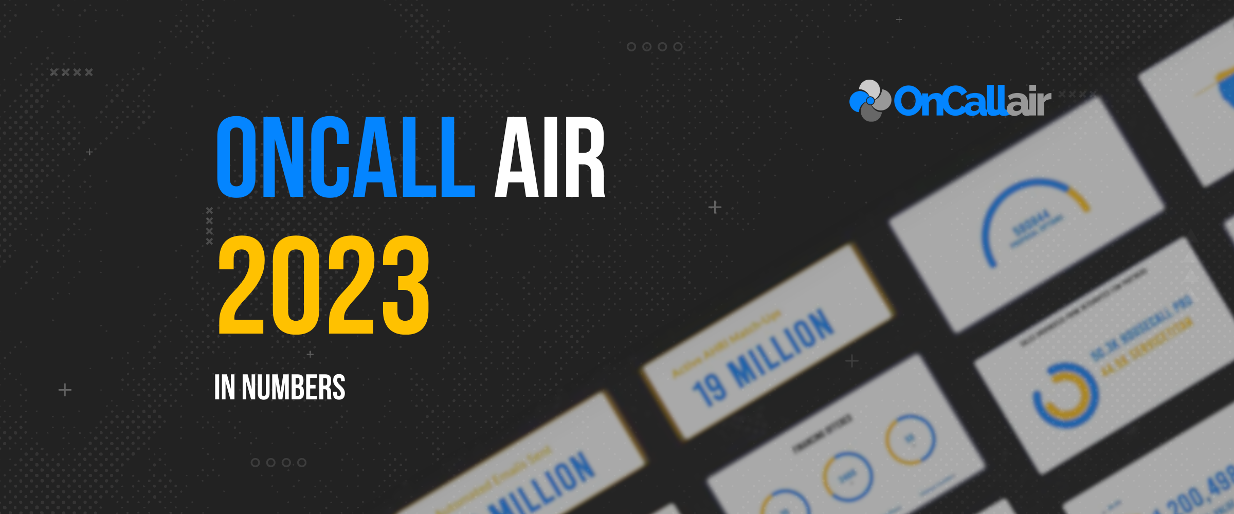 OnCall Air 2023 in Numbers