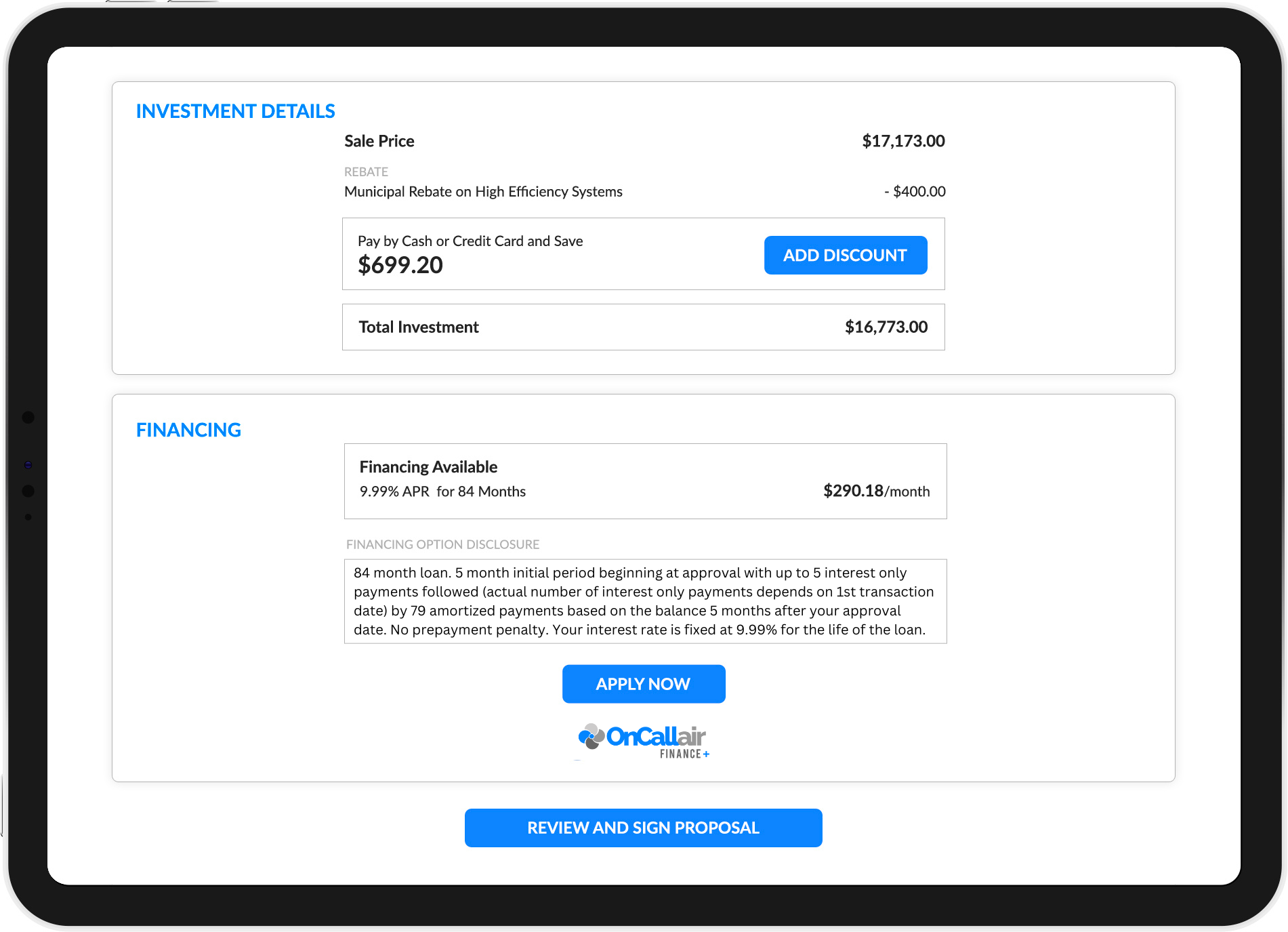 Financing Made Easy
