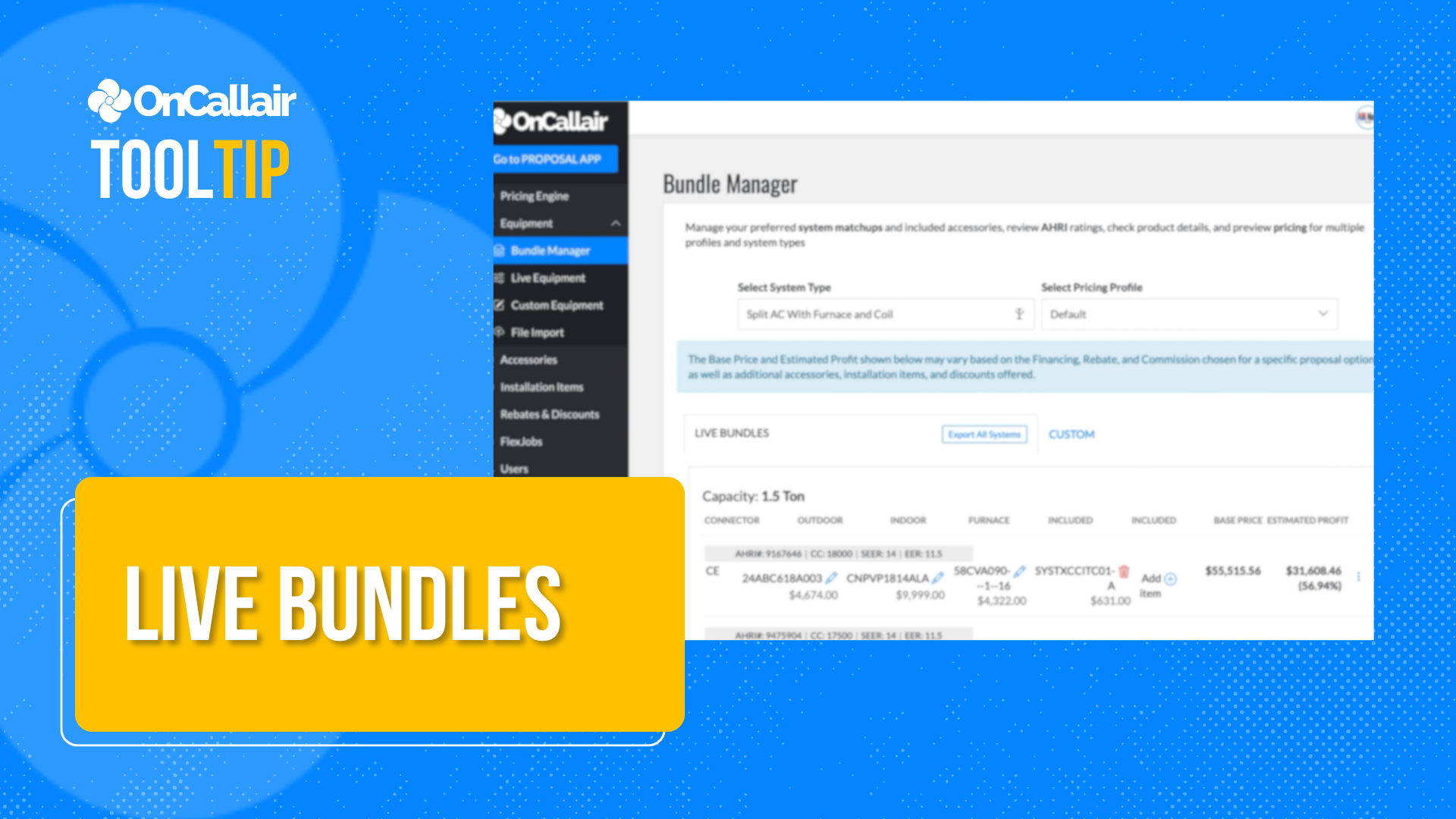Live Bundles