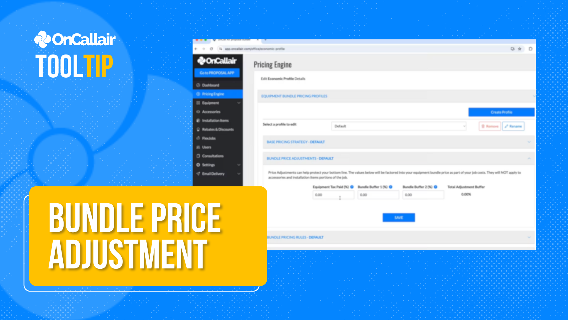Bundle Price Adjustment