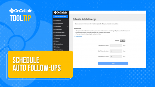 Schedule Auto Follow-ups