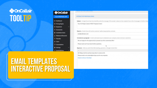 Email Templates Interactive Proposals