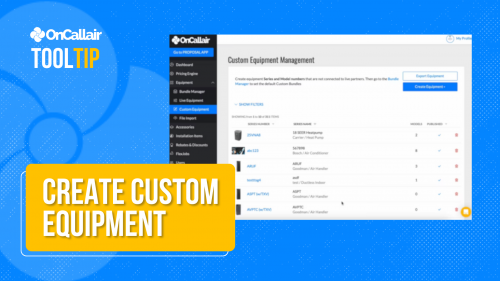 Create Custom Equipment