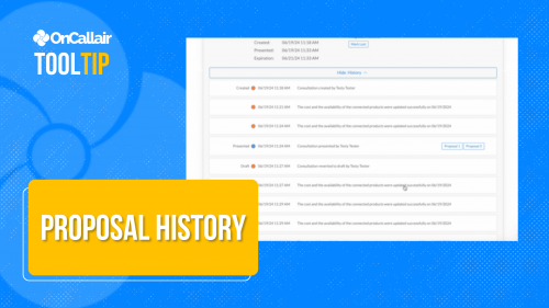 Proposal History