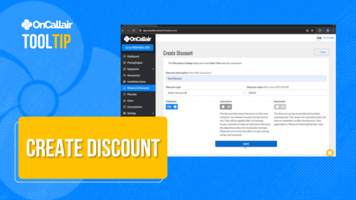 Create Discount