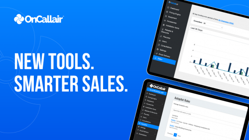 4 OnCall Air - New Tools. Smarter Sale.