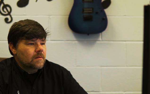 Chris with guitar