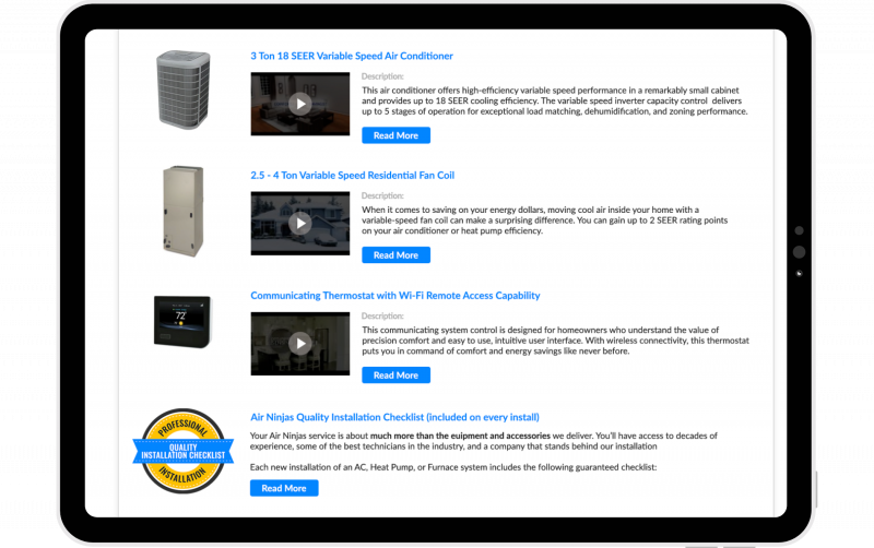 OnCall Air: The Ultimate Sales Software for HVAC Contractors