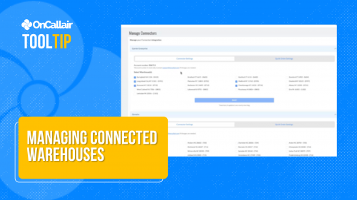 Manage Connected Warehouses
