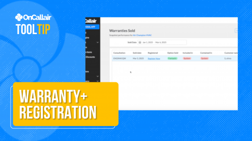 Warranty+ Registration