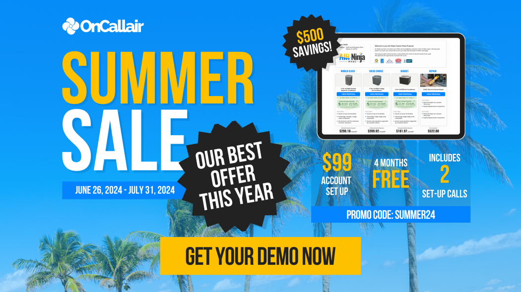 OnCall Air Summer Sale
