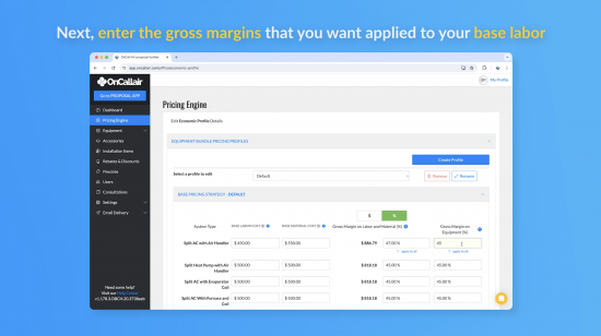 Base Pricing Strategy